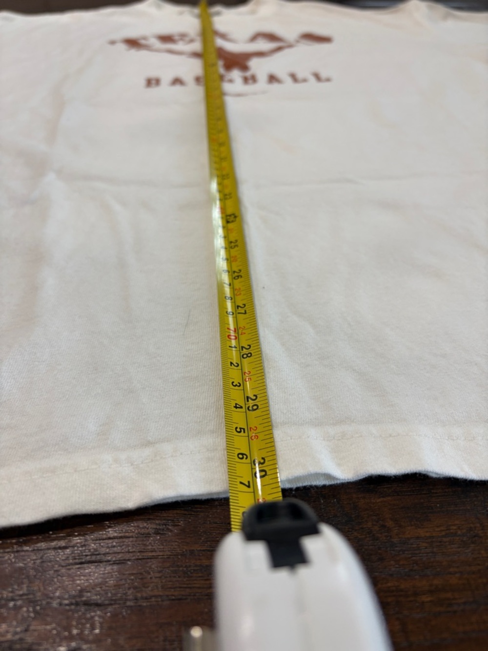 Nike White Texas Baseball Short Sleeve Tee - Picture 3 of 4